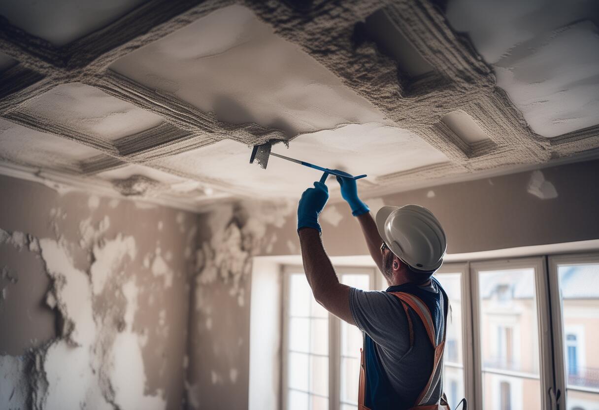 Adieu le plafond popcorn : comment moderniser votre intérieur ?